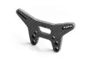 XB2 WIDER CARBON SHOCK TOWER FOR BRIDGE UPPER DECK - 2 DOTS - FRONT - X322093