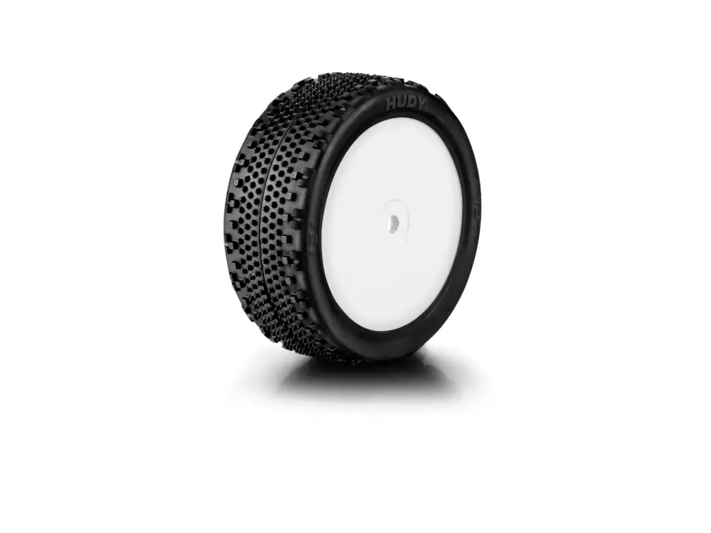 HUDY 1/10 OFF-ROAD PRE-GLUED TIRE 4WD FRONT ASTRO - 101A - SOFT (2) - H854201-S