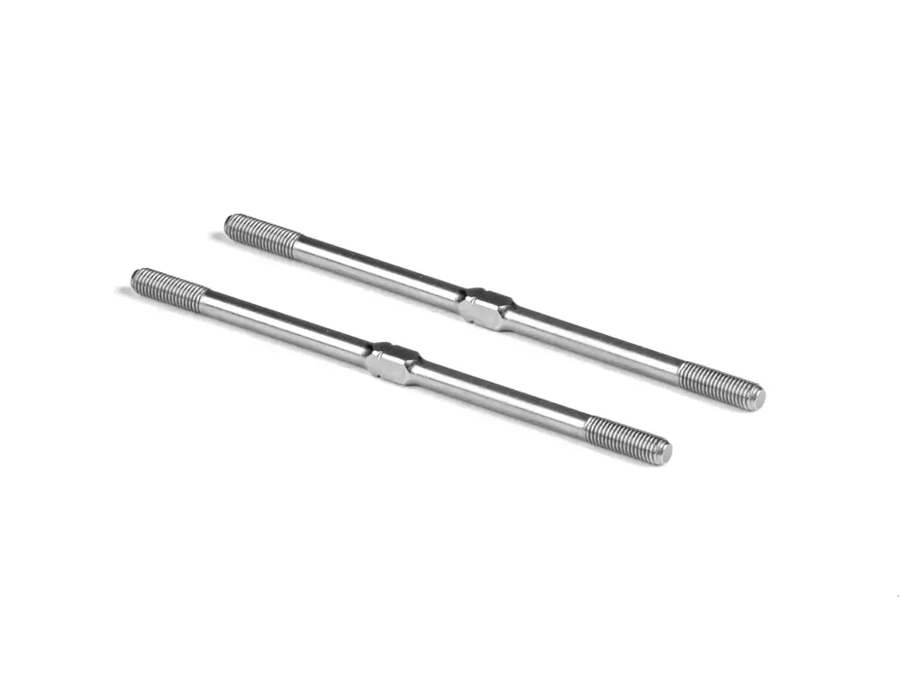 ADJUSTABLE TURNBUCKLE 75MM M3.5 L/R - HUDY SPRING STEEL™ (2) - X362629