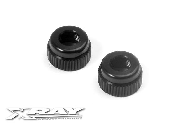 ALU LOWER SHOCK BODY CAP (2) - X368140