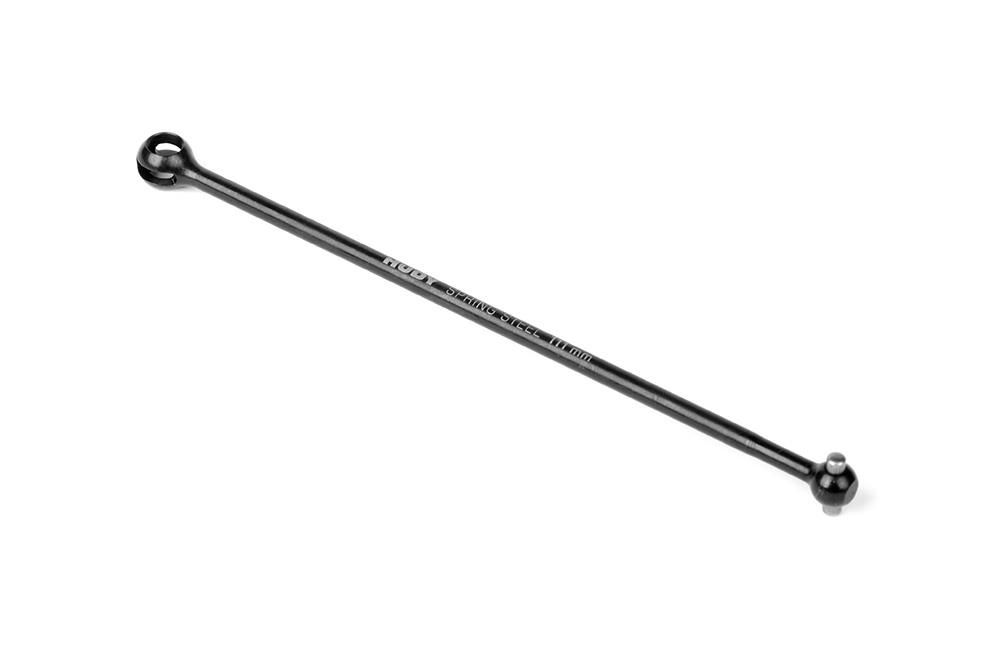 CENTRAL DRIVE SHAFT 111MM WITH 2.5MM PIN - HUDY SPRING STEEL - X365431