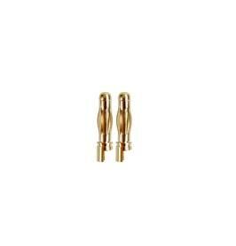 MR33 Gold Connector 4mm Solder Bucket half open - MR33-GC4-SBH