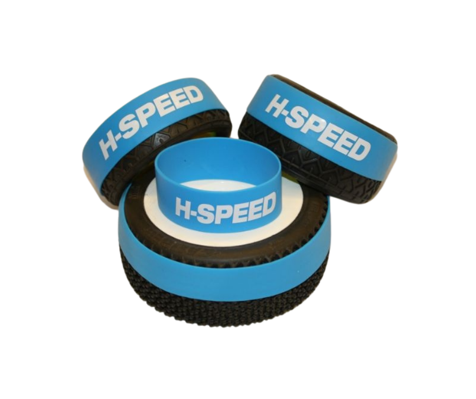 H-Speed Tire Gluing Silicon Bands (4st) - HSP0012