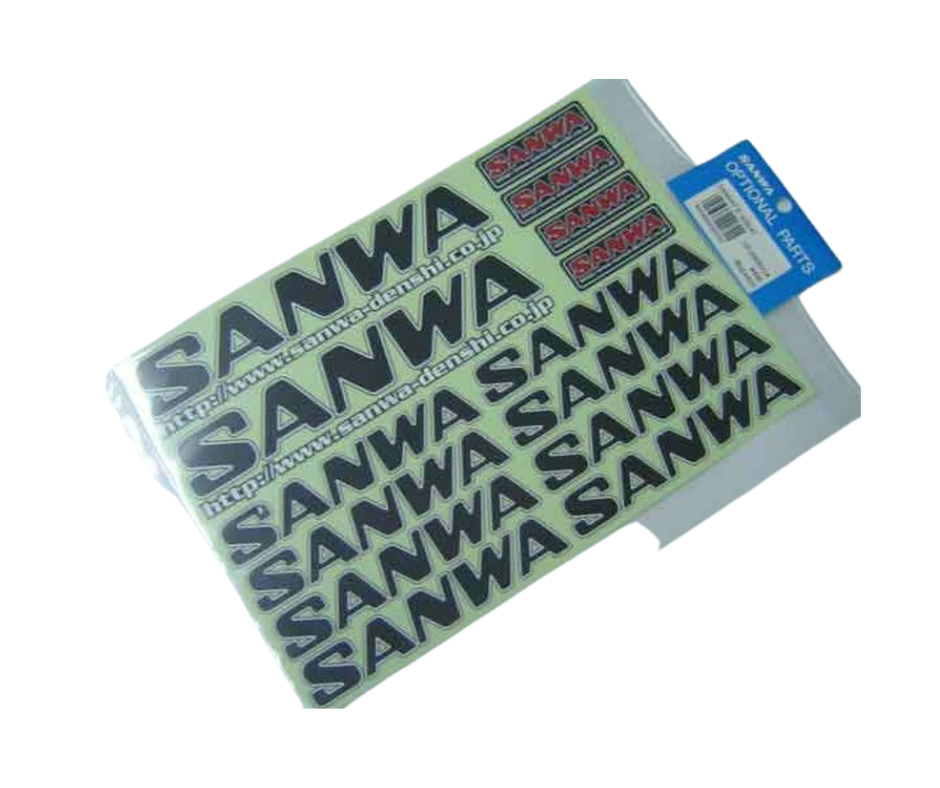Sanwa Sticker Black - SAN107A90531A