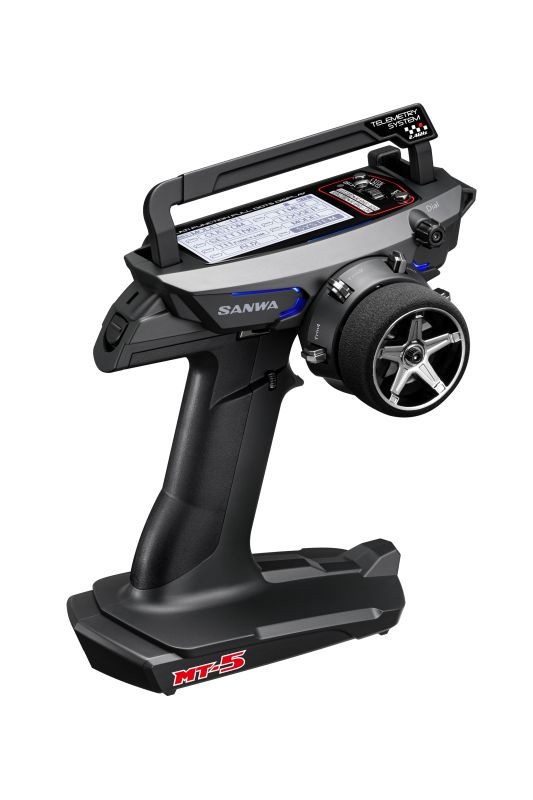 Sanwa MT-5 Radio + RX-493i Receiver - 4CH - 2.4GHZ - FH5 - SAN101A32671A