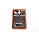 Hiro Seiko Hard Coated Alum. Pinion Gear (MoS2) DP48-18T - HS-48234