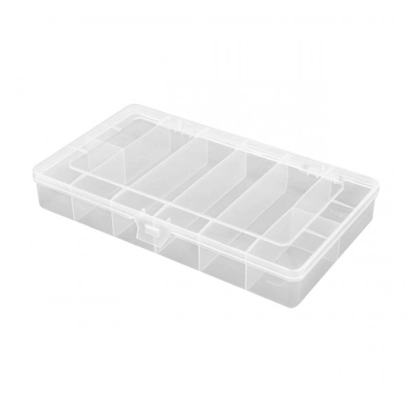 [R14031] Robitronic Assortment Case 8 compartments 208x119x33mm - R14031
