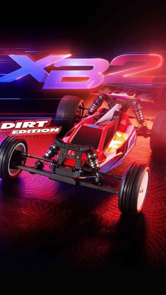 [X320016] XRAY XB2D'24 - 2WD 1/10 ELECTRIC OFF-ROAD CAR - DIRT EDITION - X320016 - LAST ONE (On Order 2-3 days)