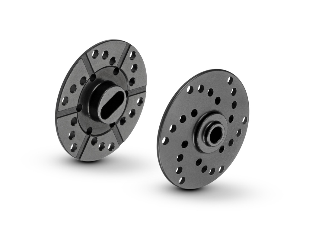 [X324130-L] ALU 2-PAD SLIPPER CLUTCH PLATES - VENTILATED - SET - X324130-L