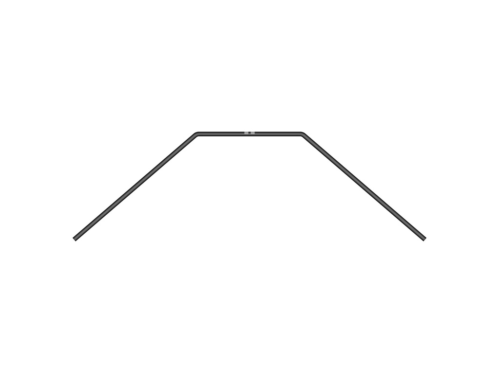 [X323492] XB2 ANTI-ROLL BAR REAR - SHORT - 1.2 MM - X323492