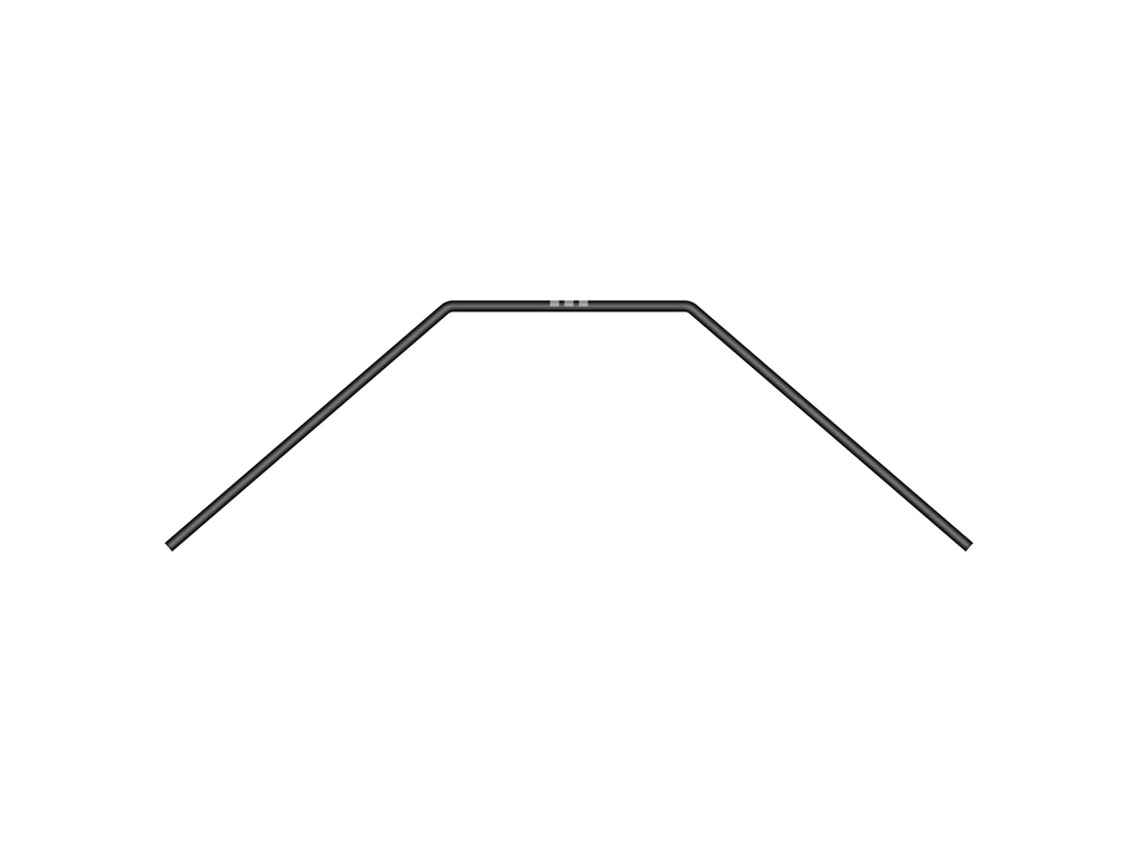 [X323493] XB2 ANTI-ROLL BAR REAR - SHORT - 1.3 MM - X323493