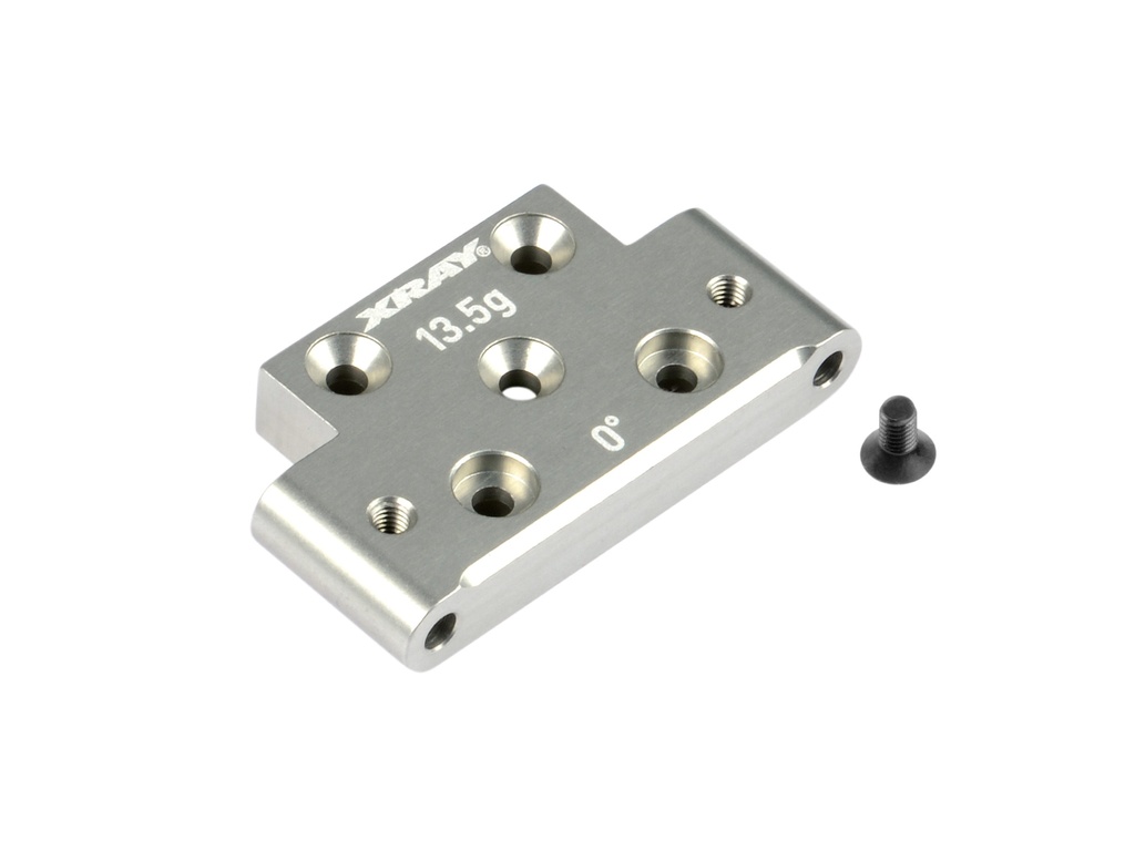 [X322316] ALU FRONT LOWER ARM MOUNT 0° - SWISS 7075 T6 - X322316