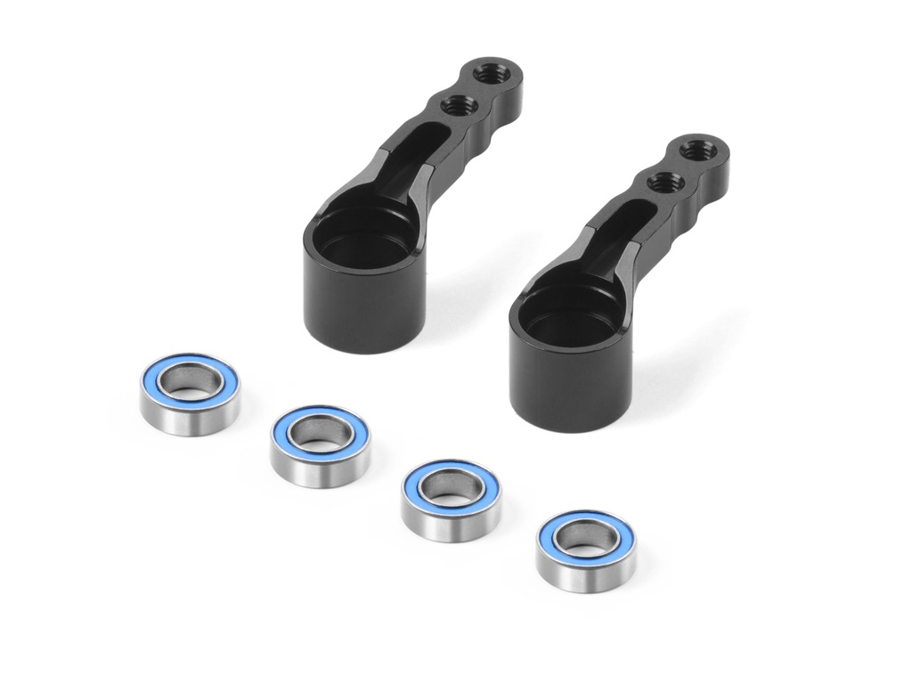 [X322516] ALU STEERING ARM FOR 1-PIECE CHASSIS - SWISS 7075 T6 (2) - X322516