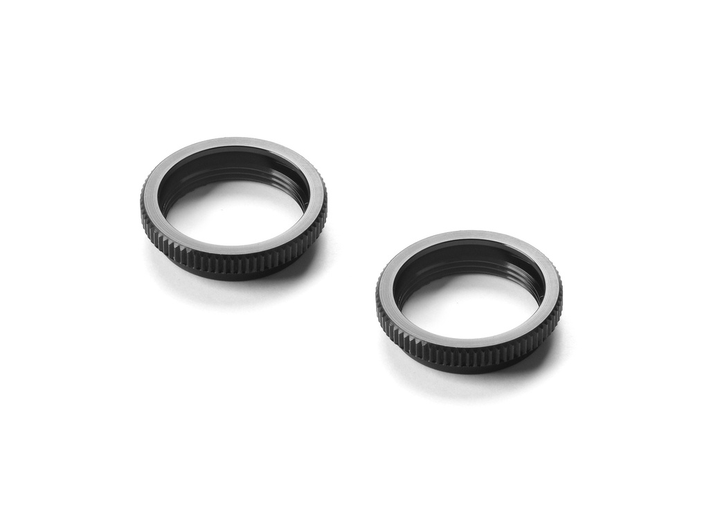 [X368049] ALU SHOCK ADJUSTABLE NUT - BIG BORE (2) - X368049