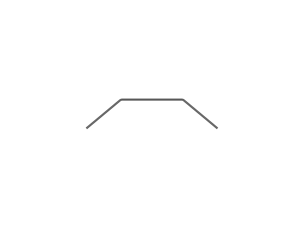 [X322489] XB2 ANTI-ROLL BAR FRONT FOR BRIDGE UPPER DECK - 0.8 MM - X322489