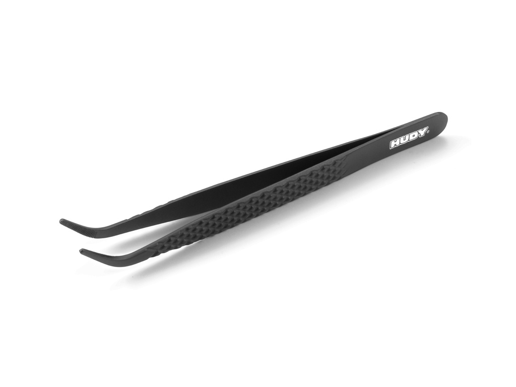 [H188971] HUDY PROFESSIONAL TWEEZERS CURVED - H188971