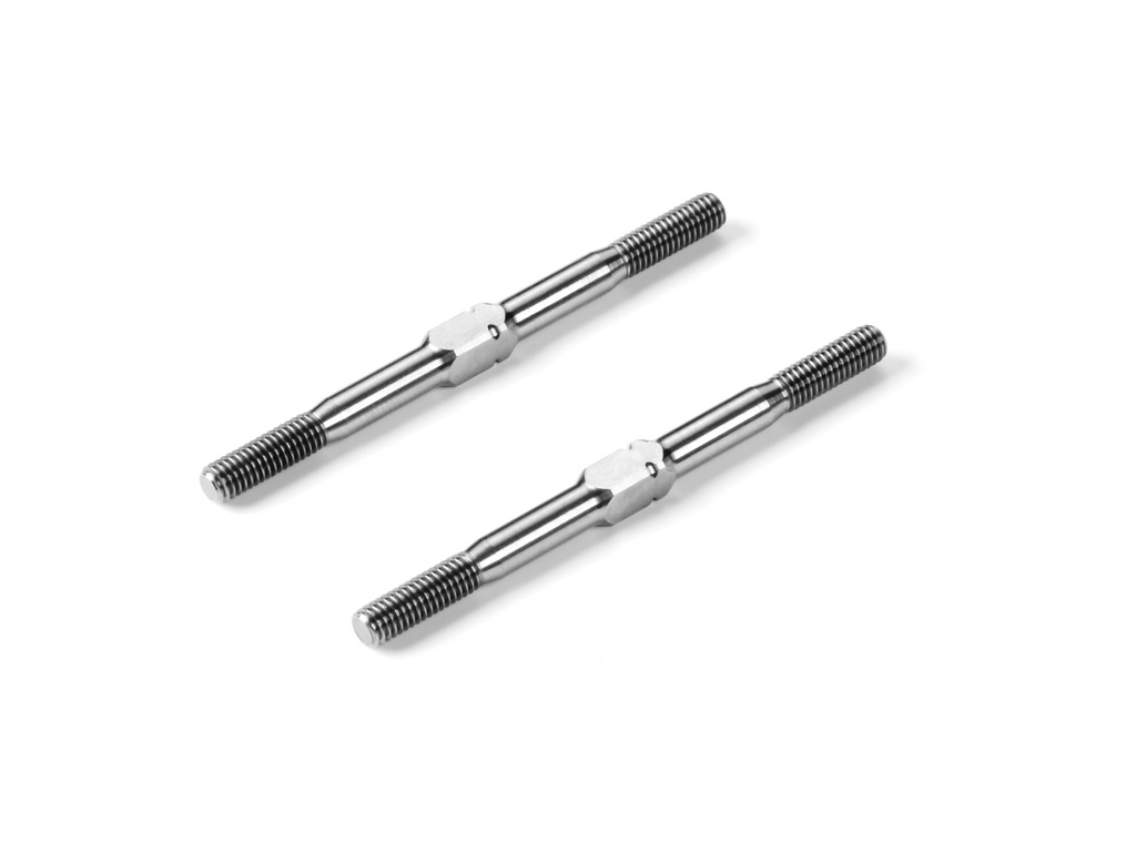 [H992345] HUDY TITANIUM ADJUSTABLE TURNBUCKLE 45MM M3 L/R (2) - H992345