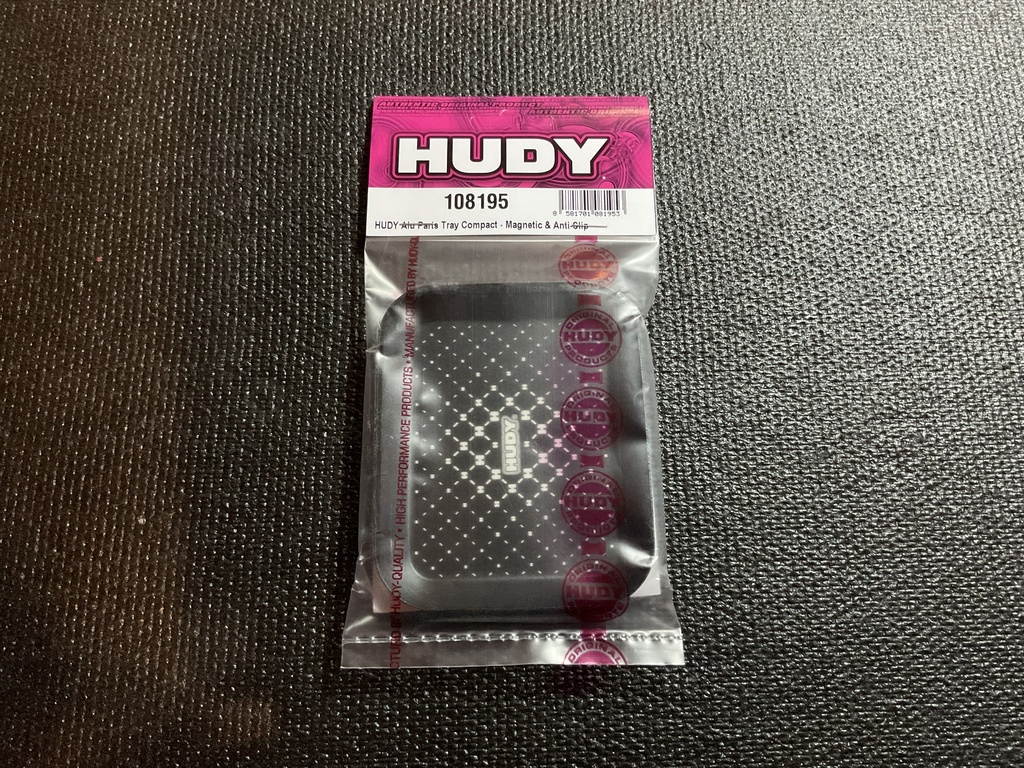 [H108195] HUDY ALU PARTS TRAY COMPACT - MAGNETIC & ANTI-SLIP - H108195