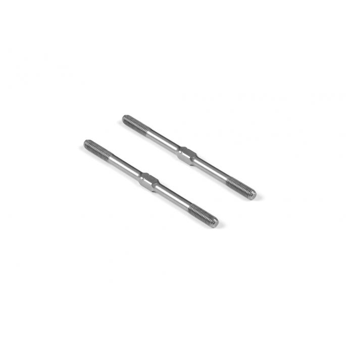 [X362625] ADJUSTABLE TURNBUCKLE 55MM M3.5 L/R - HUDY SPRING STEEL™ (2) - X362625