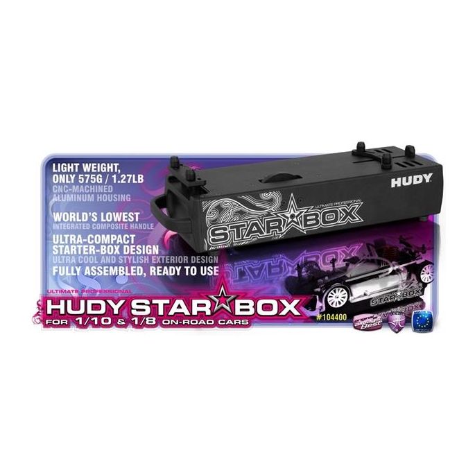 [H104400] HUDY STAR-BOX ON-ROAD 1/10 & 1/8 - H104400