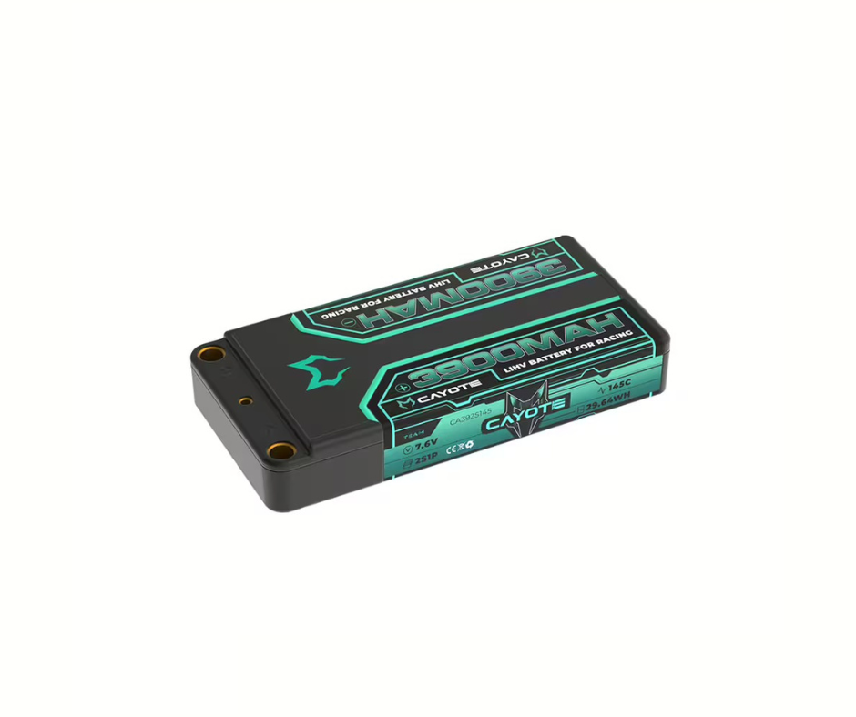 [CA392S145] CAYOTE 3900mAh 145C 2S1P LiPo Battery