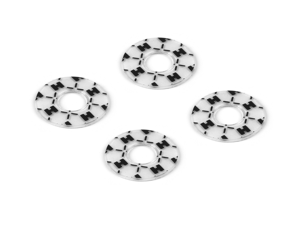 [H209240] HUDY BODY POST HOLE PROTECTOR VINYL STICKER 7x16x0.5MM (8) - H209240