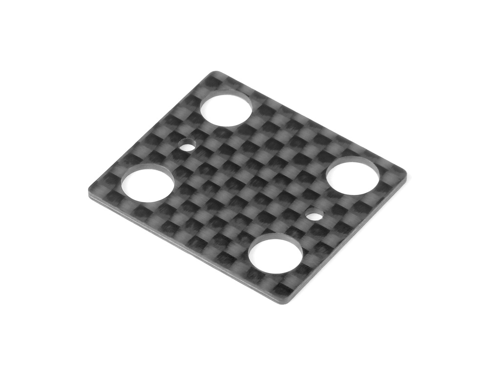 [X322309] CARBON PLATE FOR FRONT LOWER ARM MOUNT 1MM - X322309
