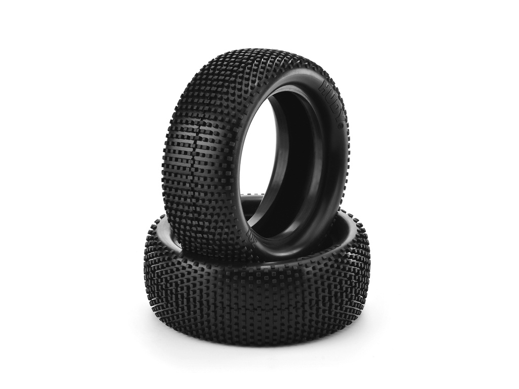 [H814301D-M] HUDY 1/10 OFF-ROAD TIRE 4WD FRONT DIRT - 301 - MEDIUM (2) - H814301D-M