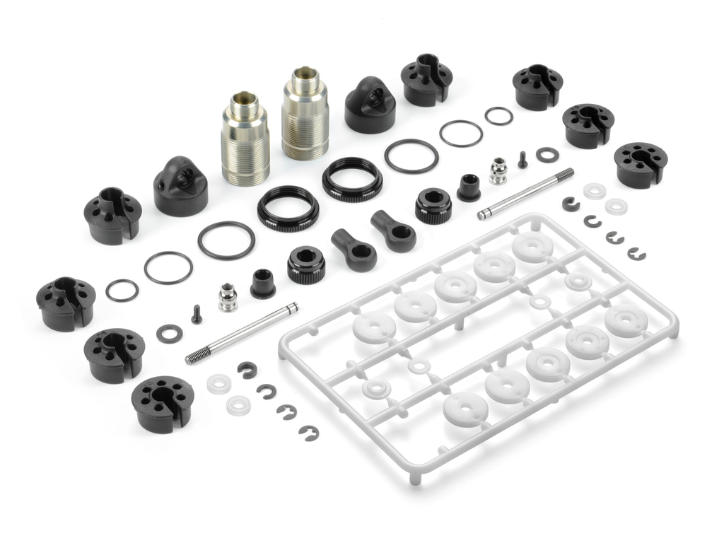 [X368102-S] SHOCK ABSORBERS 30MM - SHORT CAP - BIG BORE - SET (2) - X368102-S
