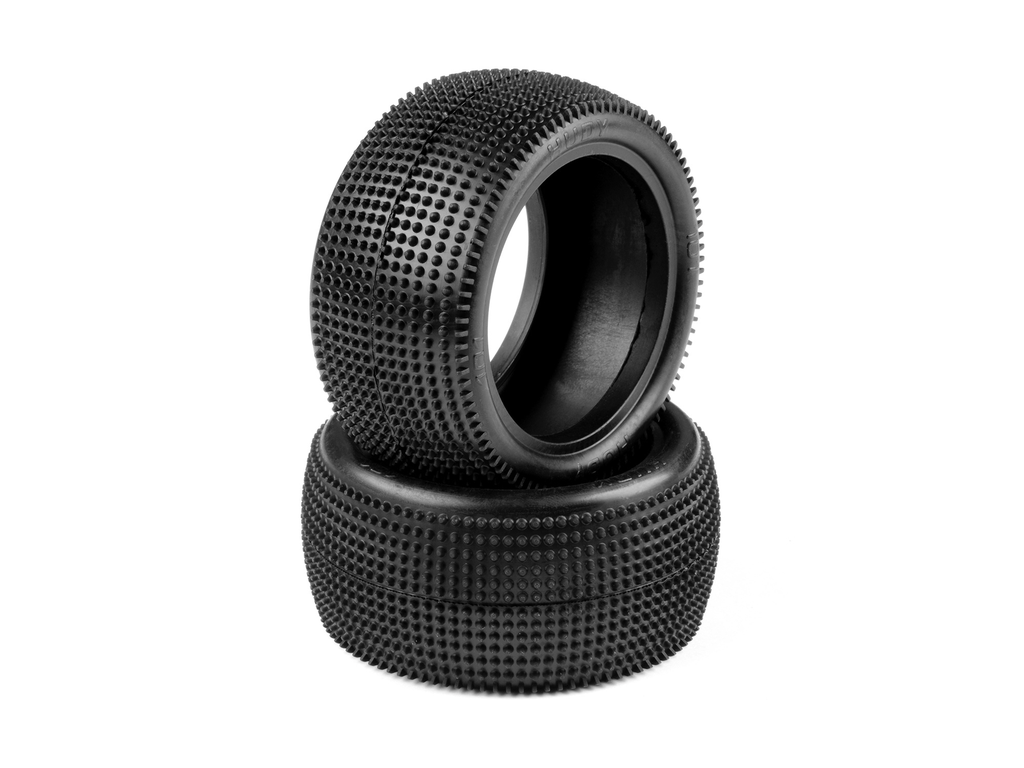 [H816101] HUDY 1/10 OFF-ROAD TIRE 2WD/4WD REAR CARPET - 101 (2) -H816101