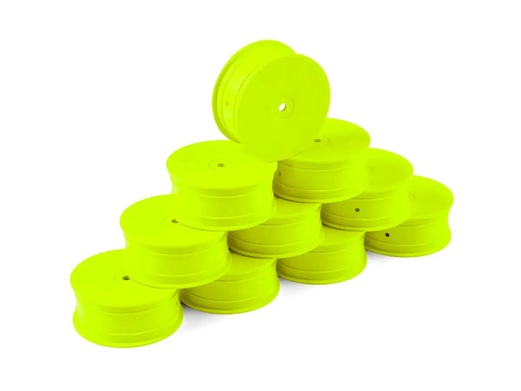 [H803231-Y] HUDY 1/10 OFF-ROAD WHEEL - 4WD – FRONT – YELLOW (10) - H803231-Y