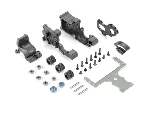 [X320905-C] XB2 5G GEAR BOX CONVERSION SET WITH COUNTERSUNK CHASSIS BRACE - X320905-C