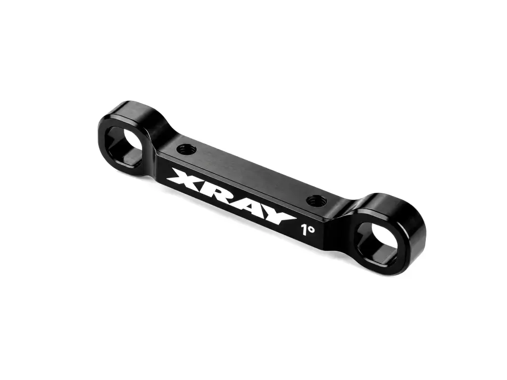 [X323326-C] ALU REAR LOWER SUSP. HOLDER 1° FOR BENT SIDES CHASSIS - REAR - COUNTERSUNK - X323326-C