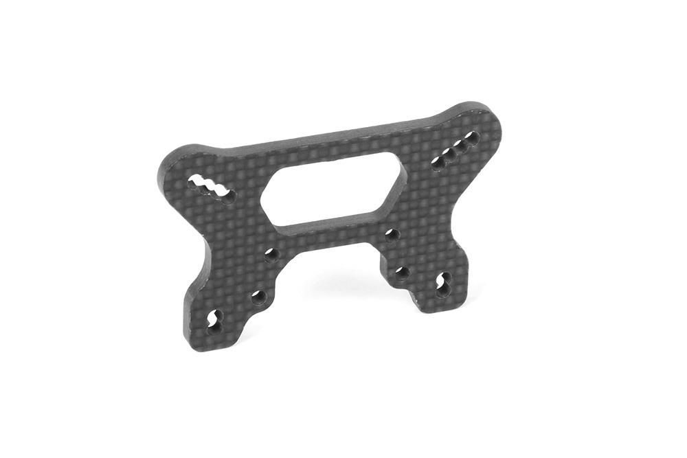 [X362086] GRAPHITE SHOCK TOWER FOR HORIZONTAL SPLIT BULKHEAD (HS) - FRONT - 3.5MM - X362086