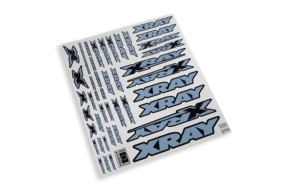 [X397312] Xray Sticker For Body Metalic Silver
