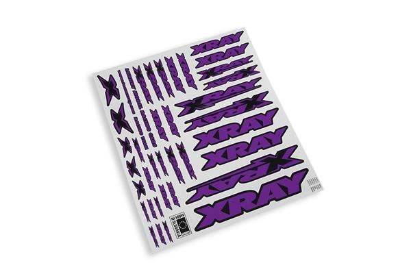 [X397313] Xray Sticker For Body Purple
