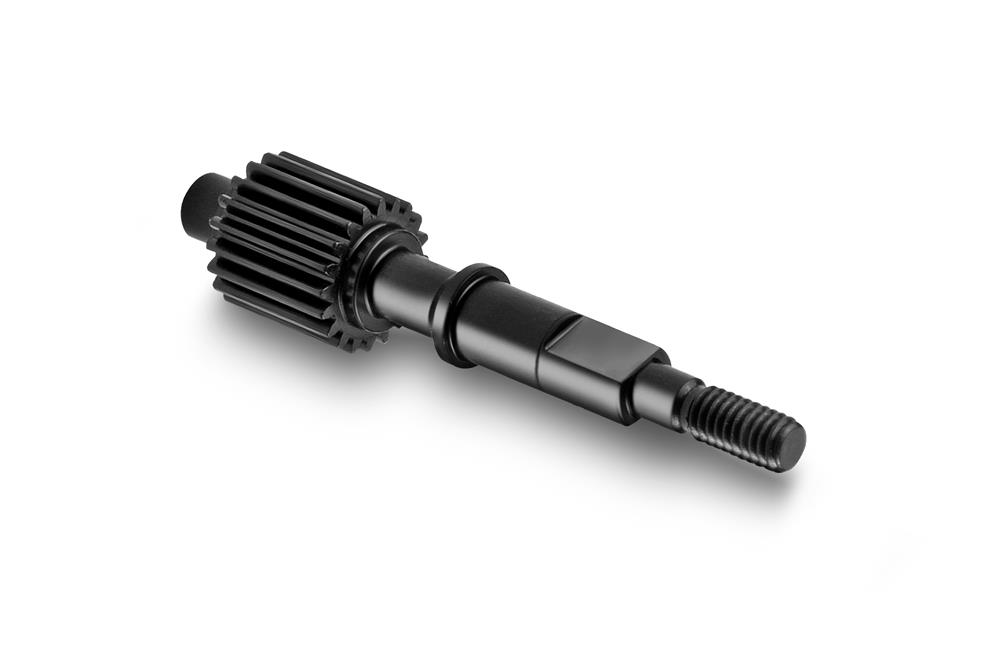 [X324114] ALU 2-PAD TOP SHAFT 20T - LCG - SWISS 7075 T6 - HARD COATED - X324114