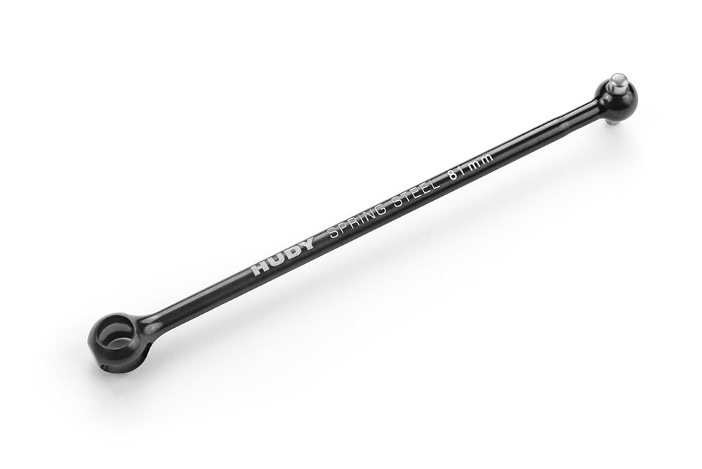 [X365222] FRONT ECS DRIVE SHAFT 81MM - HUDY SPRING STEEL - X365222