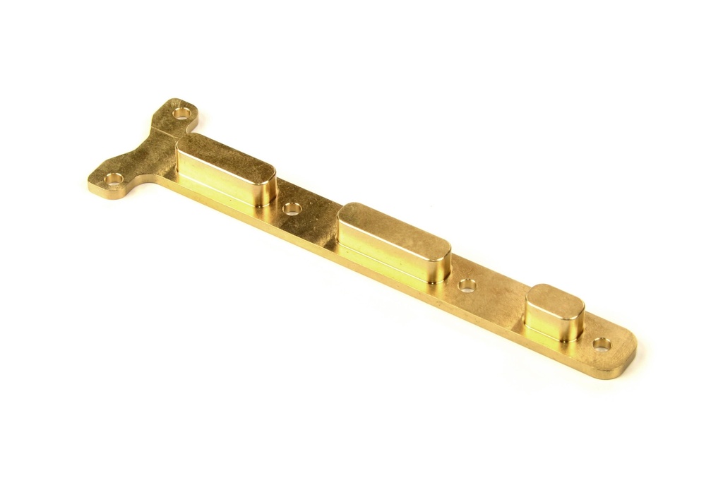 [X361191] BRASS REAR CHASSIS BRACE WEIGHT 40G - X361191