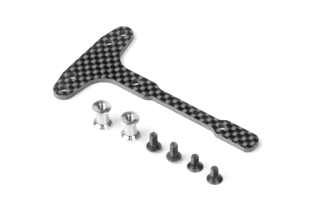 [X361299] GRAPHITE CHASSIS T-BRACE - FRONT - SET - X361299