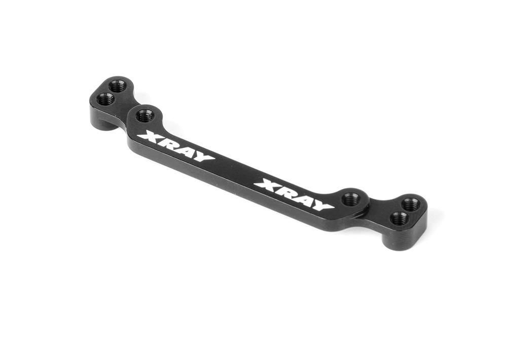 [X362575] ALU STEERING PLATE 2-H. - 6MM PROFILED SHAPE - SWISS 7075 T6 - X362575