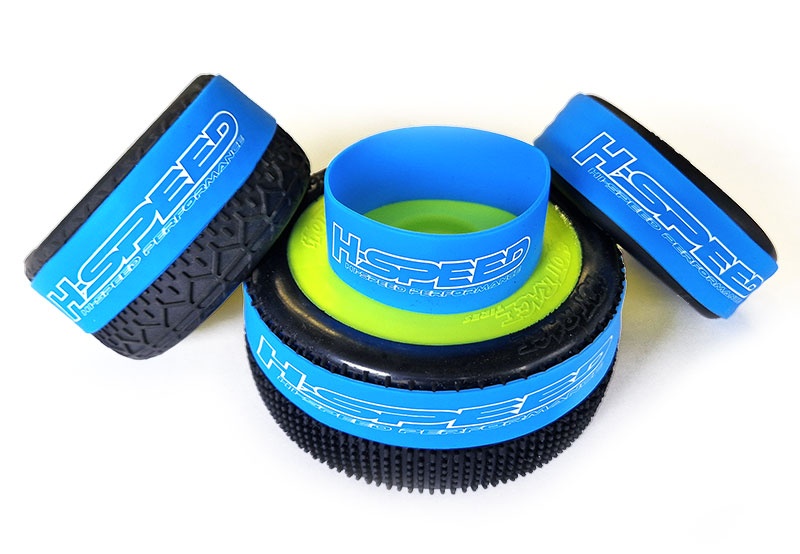 [HSP0012] H-Speed Tire Gluing Silicon Bands (4st) - HSP0012