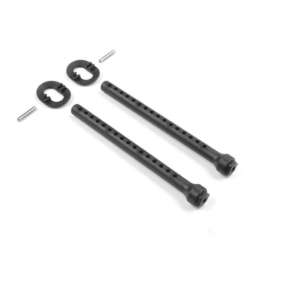 [X301322-H] XT2 FRONT BODY MOUNT SET 6MM - HARD - X301322-H