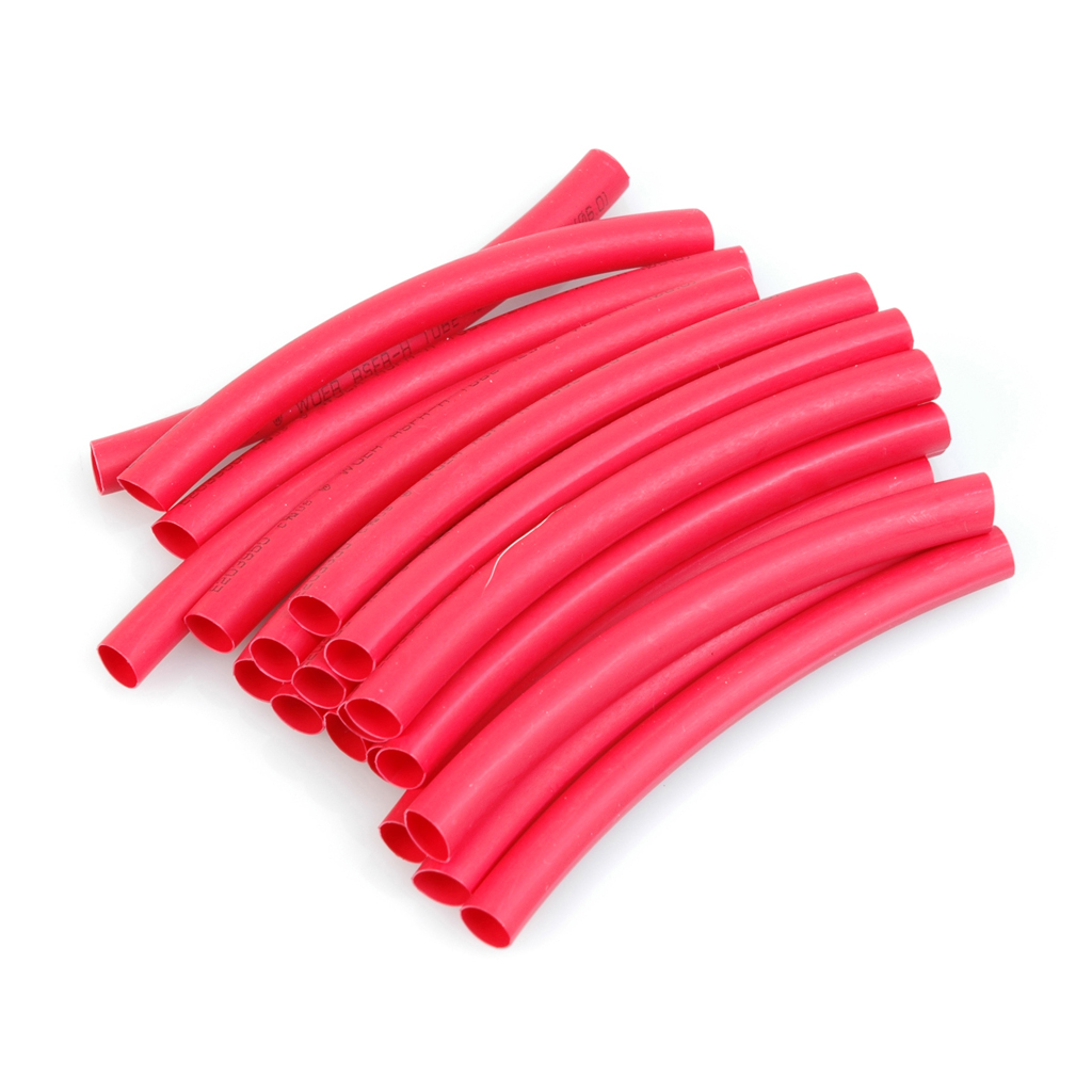 [CR125] CORE-RC HEATSHRINK 6.0MM DIA RED - 20PCS - CR125