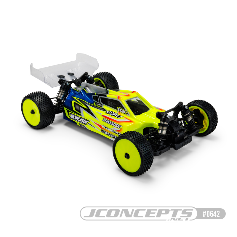 [JC0340] JCONCEPTS F2 - XRAY XB4 BODY + 2 AERO WINGS + DECAL SHEET - JC0340