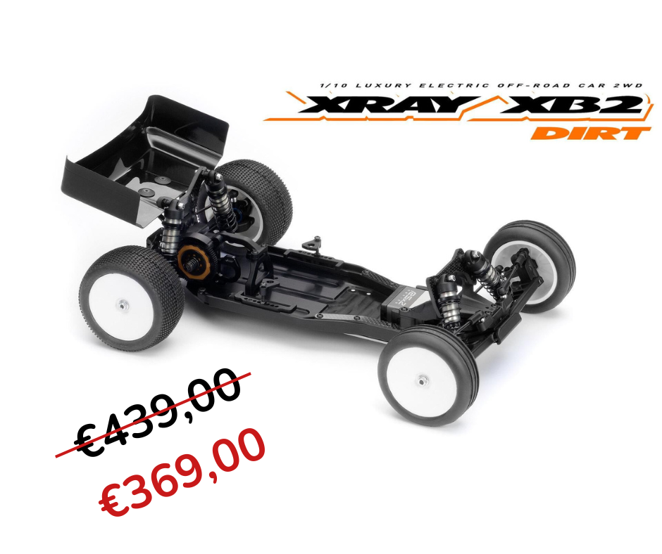 PROMO! XRAY XB2D'23 - 2WD 1/10 ELECTRIC OFF-ROAD CAR - DIRT EDITION - LIMITED STOCK - CONTACT US